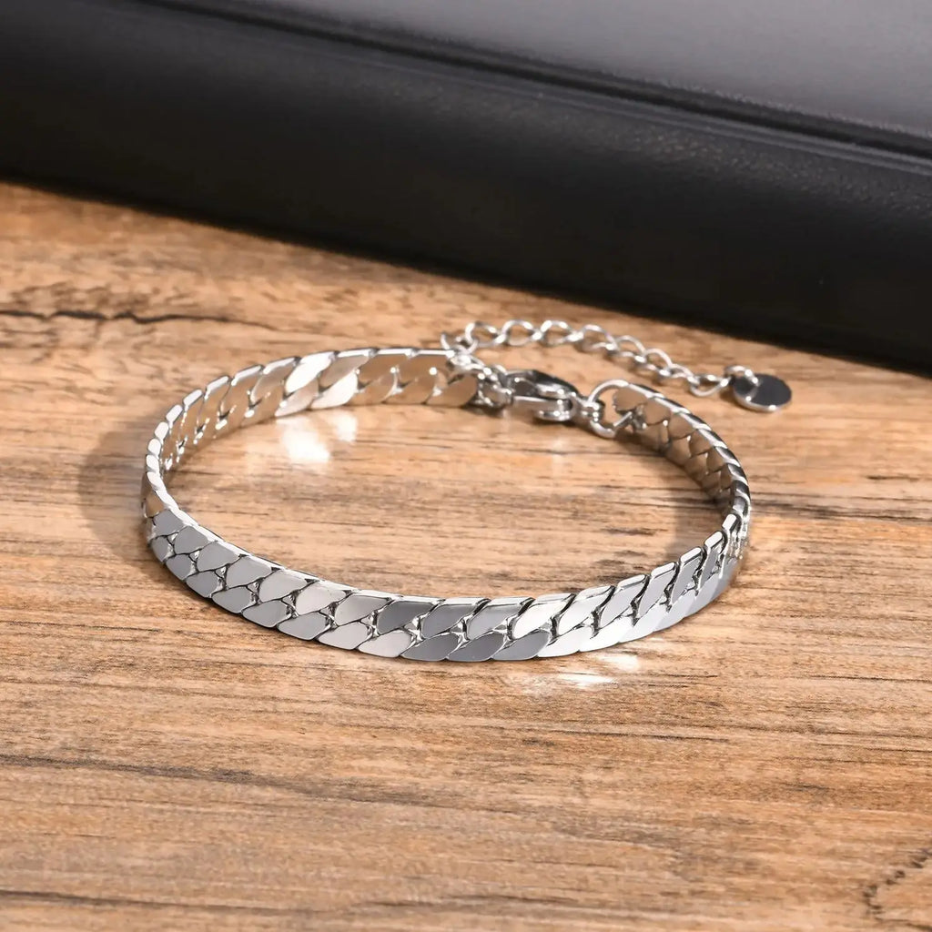 Flat Chain Bracelet